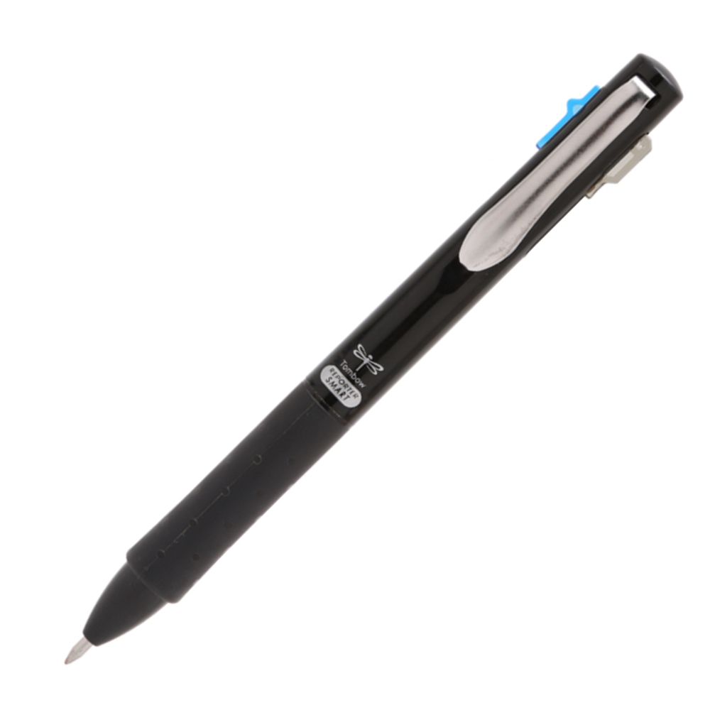 Трёхцветная ручка Tombow Reporter Smart 0.7 чёрная