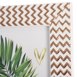 Фоторамка 10*15см «Неаполь» розовый, пластик