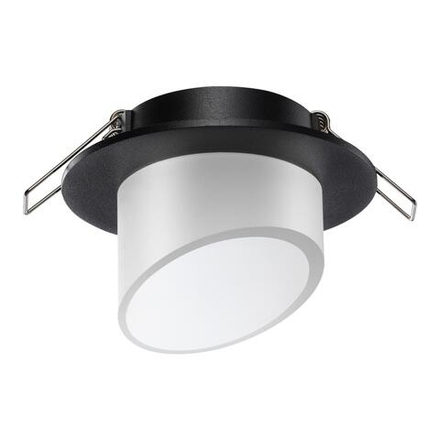 370896 SPOT NT22 511 черный Светильник встраиваемый IP20 GU10 9W 220V LIRIO