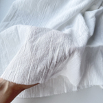 Батист креп Белый