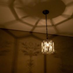 Citilux Витра-2 CL442210 Подвесной светильник витражный Бронза