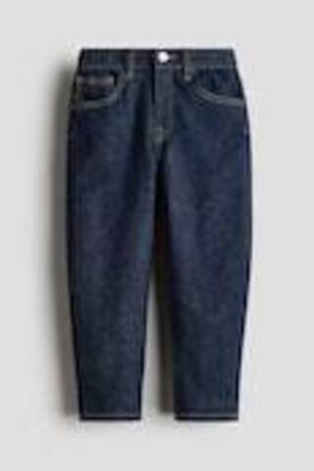 H&M Джинсы Loose Fit, темно-синий