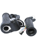 Ручка газа с замком зажигания и грипса для электросамоката универсальная