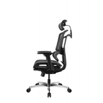 Премиум эргономичное кресло GT Chair GTC Open Z с поддержкой для ног, основание Черный
