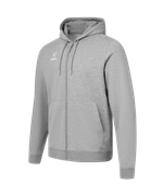 Худи на молнии ESSENTIAL Cotton FZ Hoodie, серый меланж