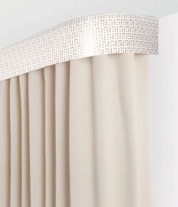 Пластиковый карниз с тиснением Legrand 2-х рядный Твил 3600 мм