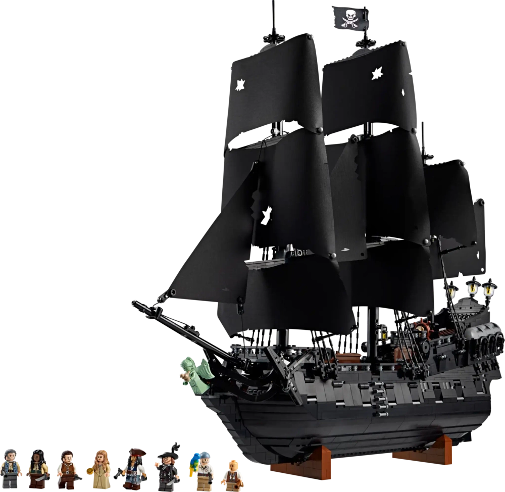 Конструктор LEGO Icons 10365 Пиратский корабль капитана Джека Воробья