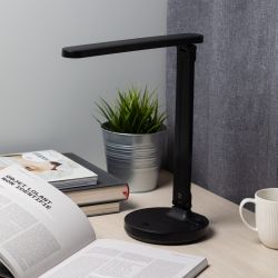 Настольный светильник ЭРА NLED-511-6W-BK светодиодный аккумуляторный черный