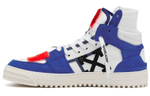 OFF-WHITE Off-Court 3.0 other wear-resistant non-slip high-top casual fashion sneakers men's white blue