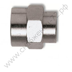 Переходник GAV 1226/2 F1/8xF1/4 цилиндр. муфта