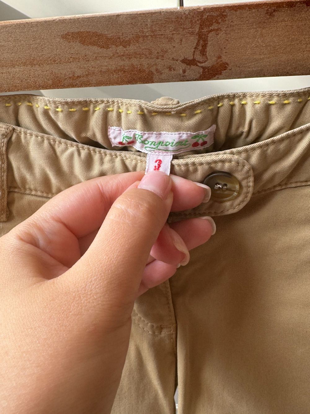 Хлопковые брюки Bonpoint, 98