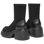 Teenmix Stretch & Slim Boots Ankle Boots 8cm Women"s