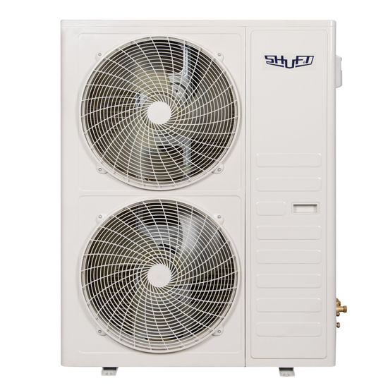 Комплект SHUFT SFLC_C-48HN1_V2_BL полупромышленной сплит-системы, кассетного типа (черная панель)