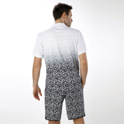 Мужское теннисное поло BIDI BADU Tano Tech Polo Special Edition Men - White, Black