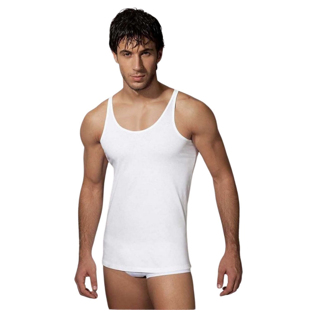 Классическая мужская майка Doreanse Cotton Basic (Размер: XL) (Цвет: белый)