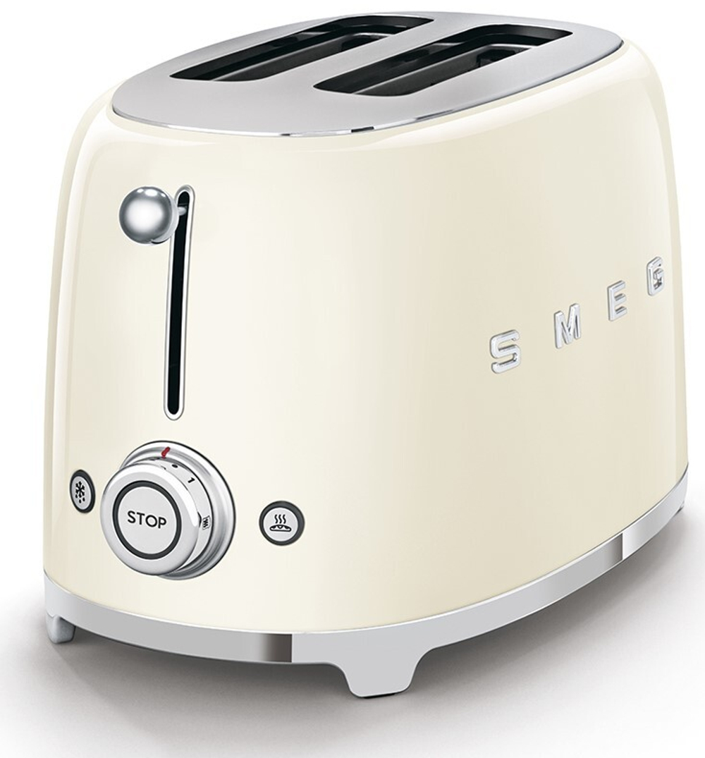 Тостер Smeg TSF01GREU, серый