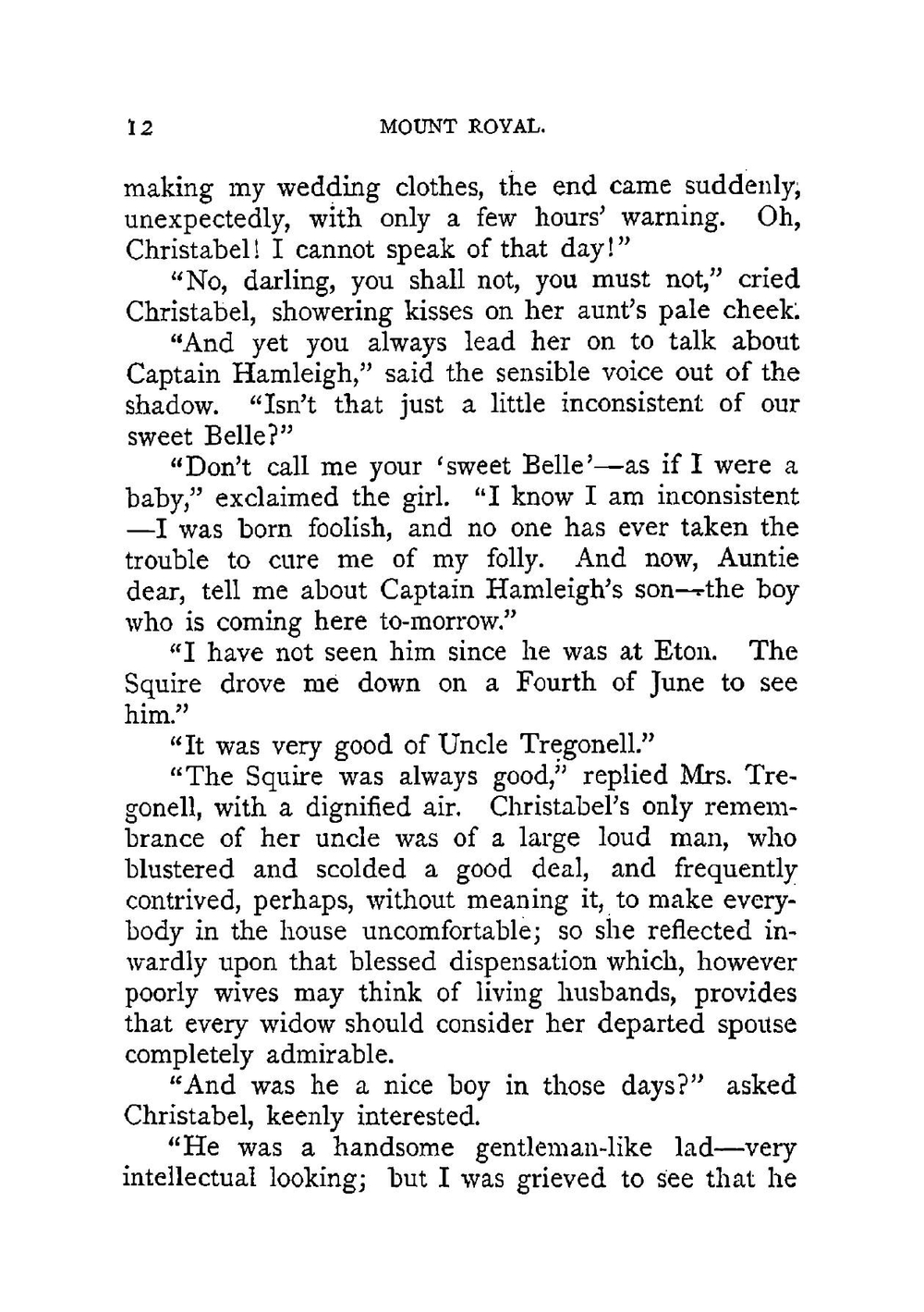 Mount Royal: a novel | M.E. Braddon