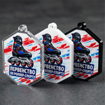 Акриловая медаль Роллер спорт 1752-050