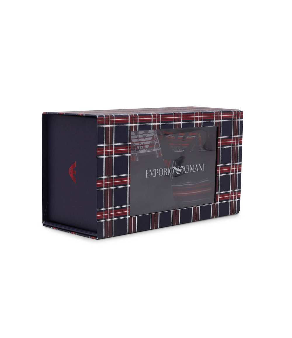 Трусики-боксеры 2шт. Emporio Armani - темно-синий(111210 3F594)