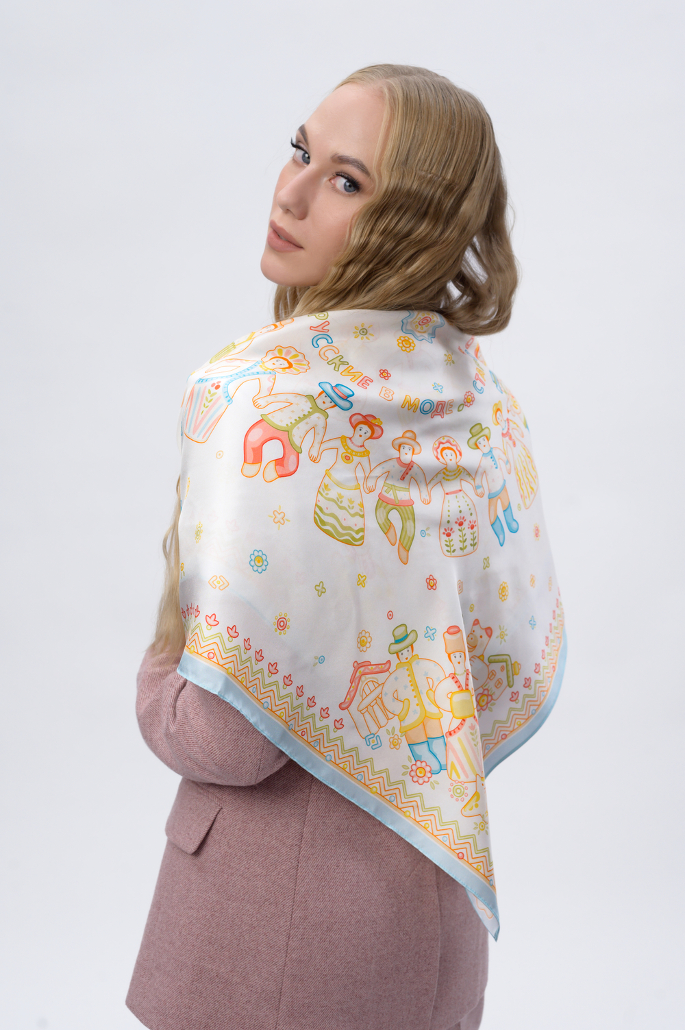 Платок «Старооскольская игрушка»