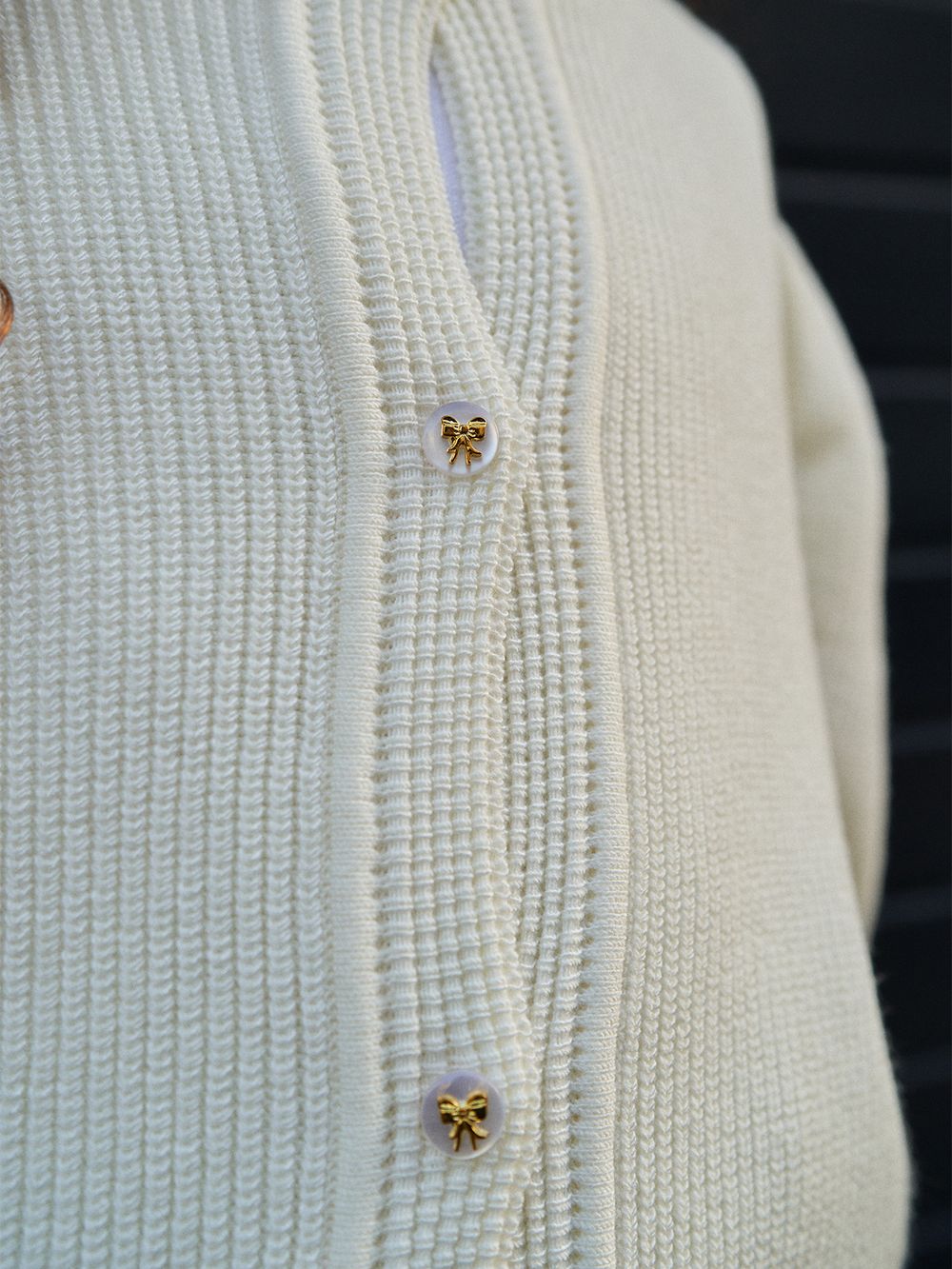 Кардиган для девочки AT1058 молочный