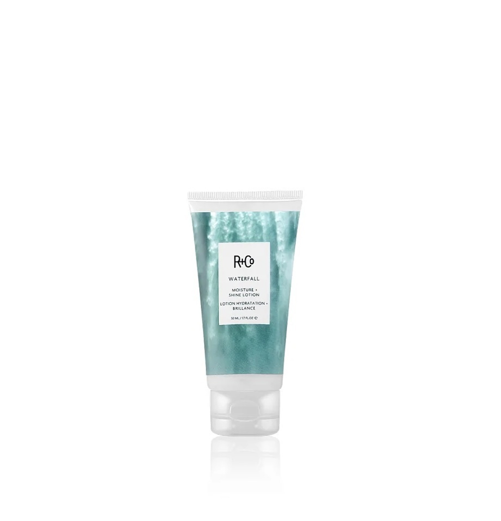 R+Co WATERFALL Moisture + Shine Lotion (travel)/ВОДОПАД увлажняющий лосьон для блеска (тревел), 50мл