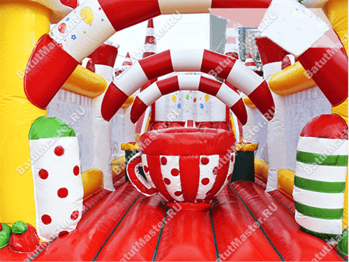 Коммерческий надувной батут "Клоуны повсюду"