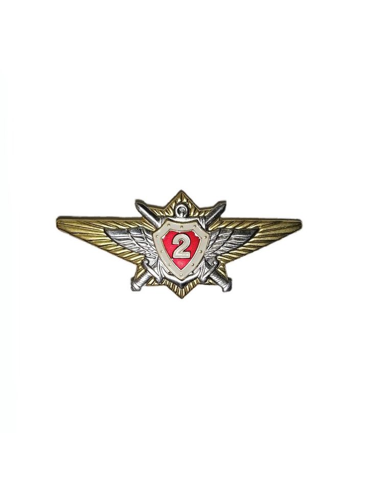 Значок Классность Росгвардия офицерская 2