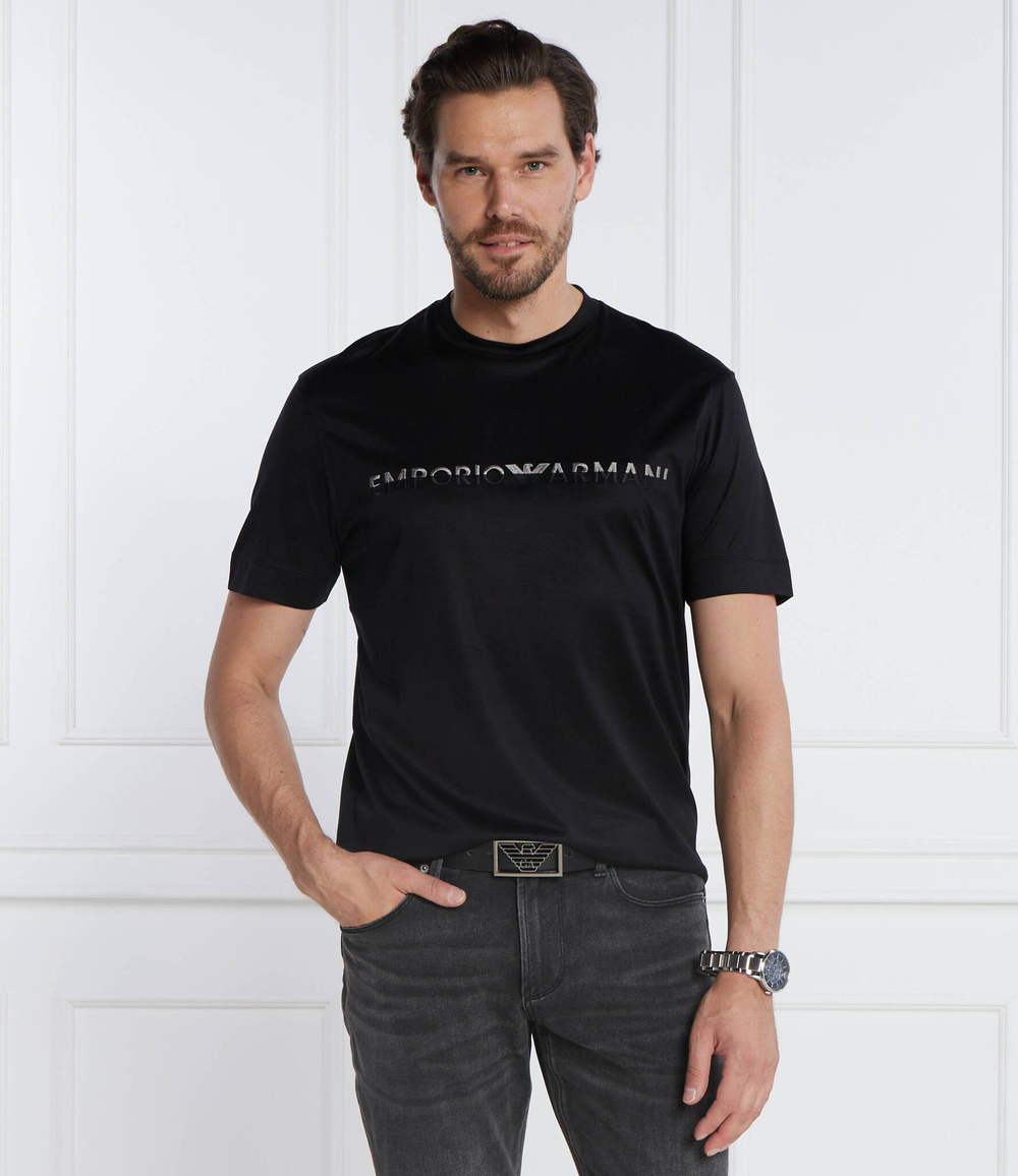 Футболка Emporio Armani - черный(6R1TDJ 1JUVZ)