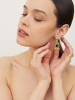 СЕРЬГИ "STATEMENT 2 IN 1 MINT"