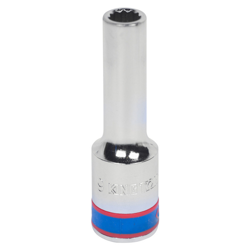 KING TONY (323009M) Головка торцевая глубокая двенадцатигранная 3/8", 9 мм