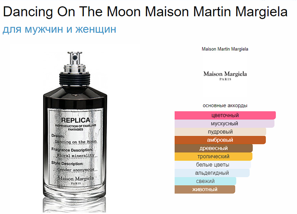 Maison Martin Margiela Replica Dancing On The Moon 100 ml (duty free парфюмерия)
