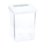 Емкость для сыпучих продуктов СТЕП 1л 10х14см Белый