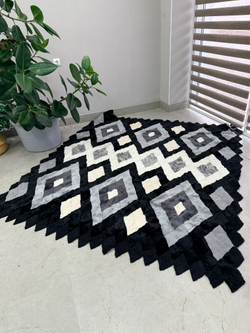 Покрывало меховое ковер из шкуры овчины