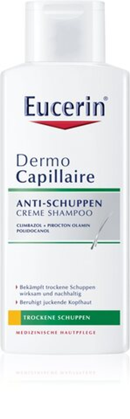 Eucerin DermoCapillaire - шампунь против сухой перхоти /   250  ml  / GTIN 4005800036934