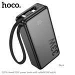 Портативный аккумулятор HOCO Q27 10000 mAh PD 33W + 22,5W (черный)