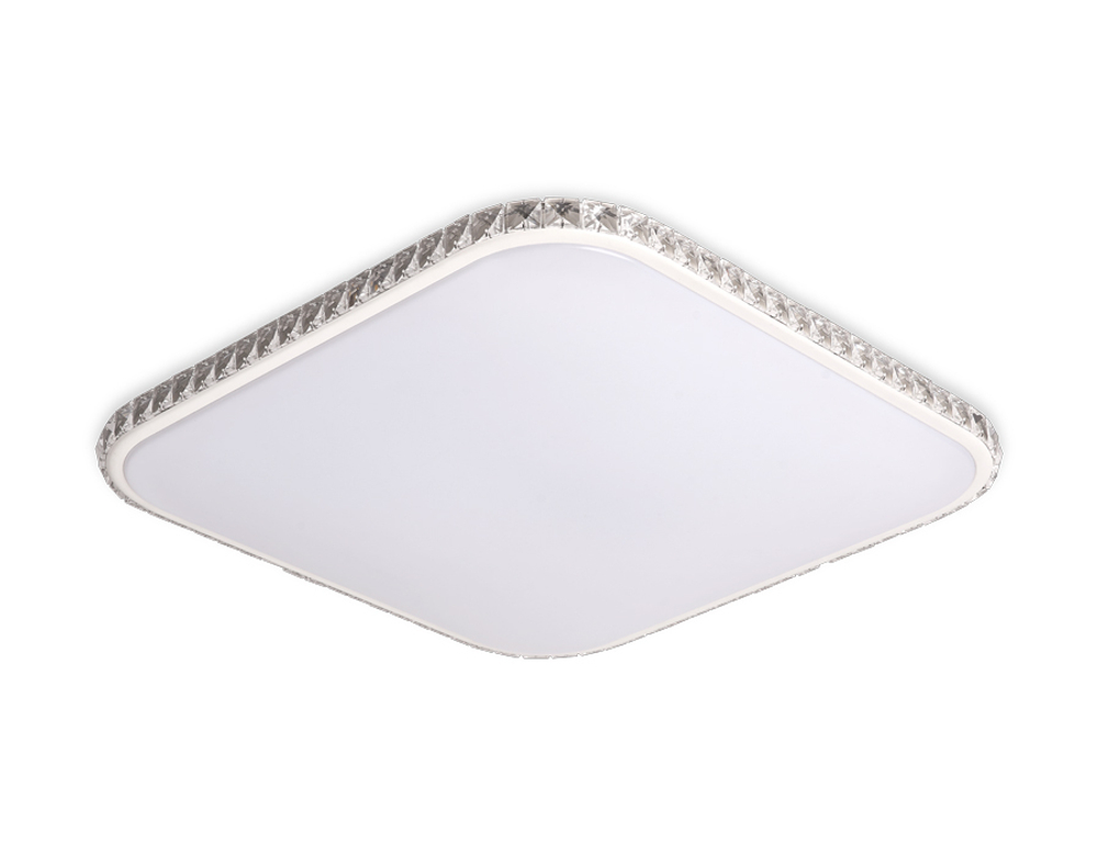 Потолочный светодиодный светильник с пультом FF75 WH белый 48W+24W 400*400*60 (ПДУ ИК)