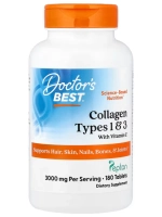 Коллаген типов 1 и 3 с витамином C 180 таблеток