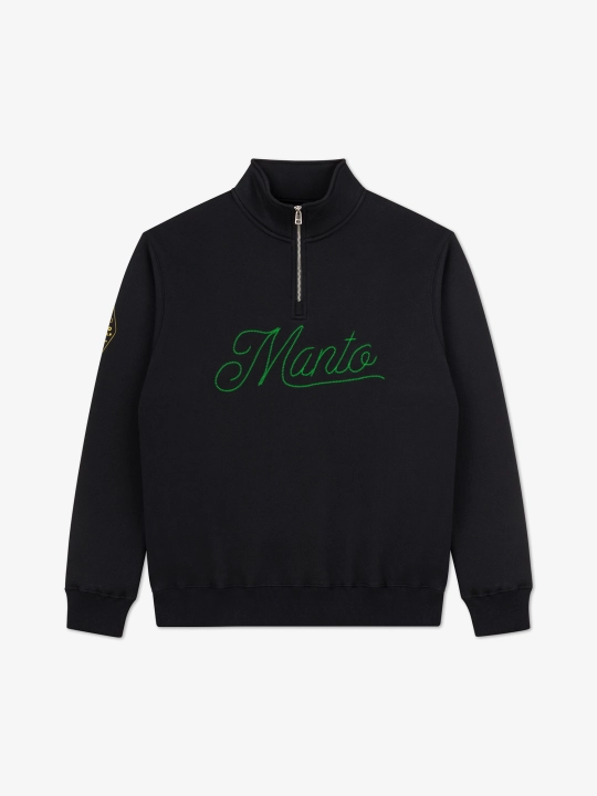 Зип-свитшот MANTO ONE чёрный