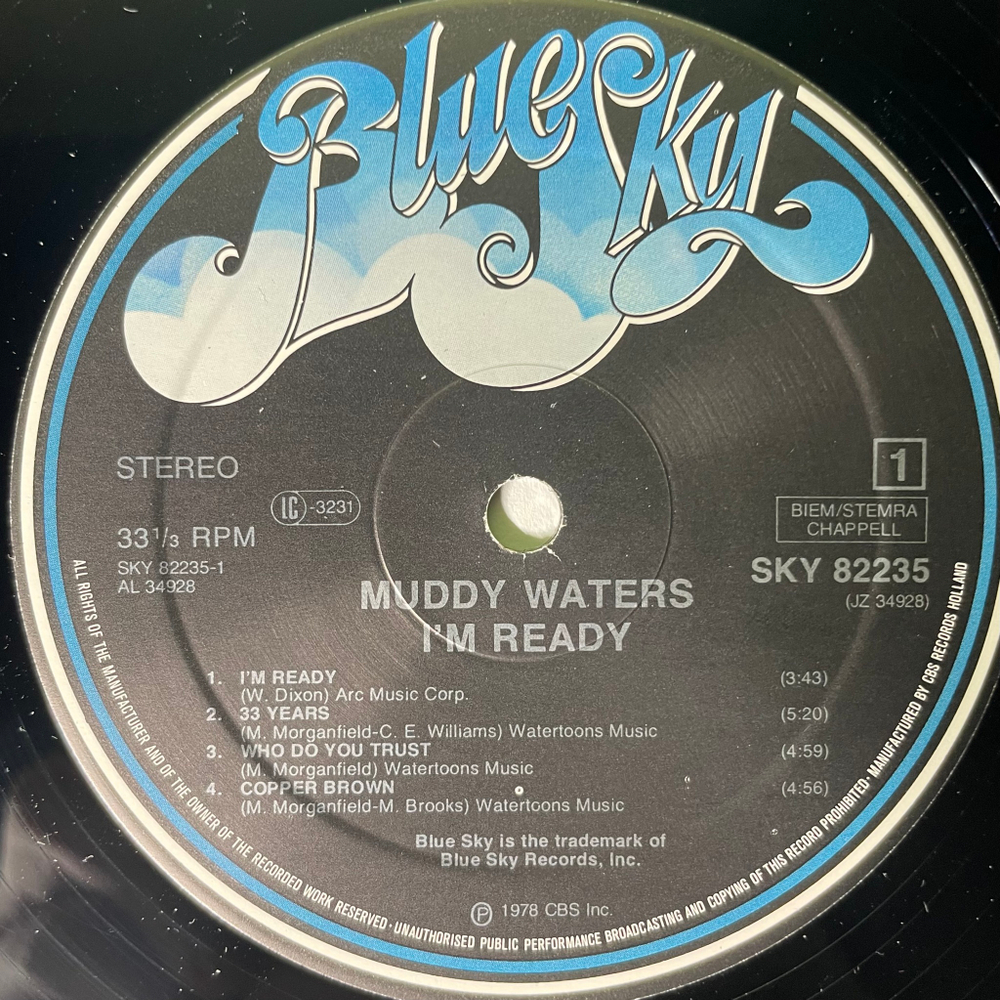 Muddy Waters - I'm Ready (Голландия 1978г.)