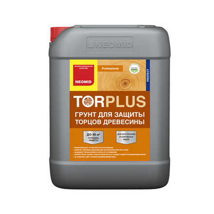 Неомид Грунт для защиты торцов древесины TOR plus (10 кг)