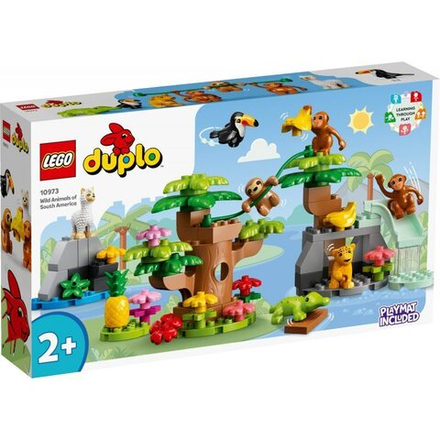 Конструктор LEGO DUPLO - Дикие животные Южной Америки 10973