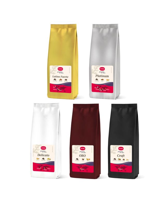 Набор Кофе в зёрнах Nivona «Gold Collection» (5 x 250г)