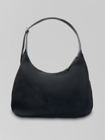 Сумка May Va 15055 замшевая на замке с одной удлиненной ручкой