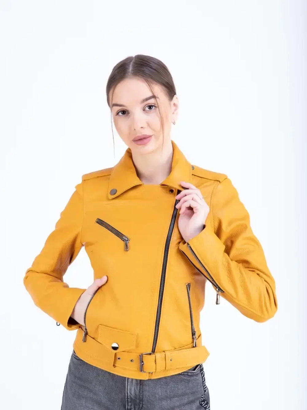 Косуха куртка женская натуральная Турция