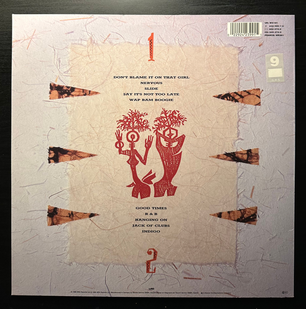 Matt Bianco - Indigo (Германия 1988г.)