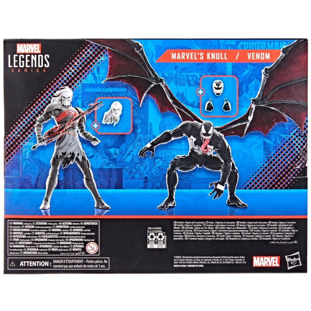 Hasbro Marvel Legends King in Black - набор из 2 фигурок Кнулла и Венома F3466