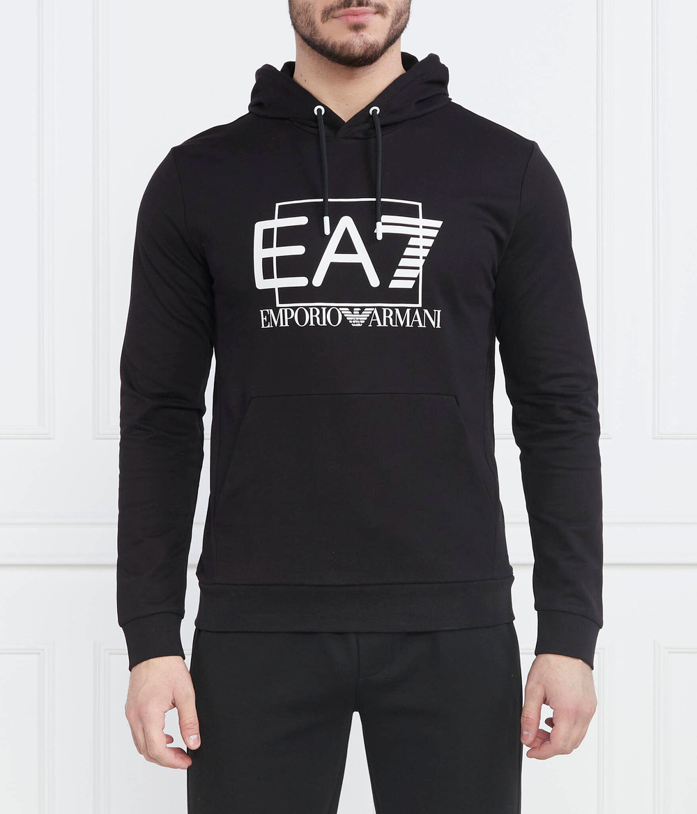 Худи EA7 - черный(3RPM62 PJ05Z)
