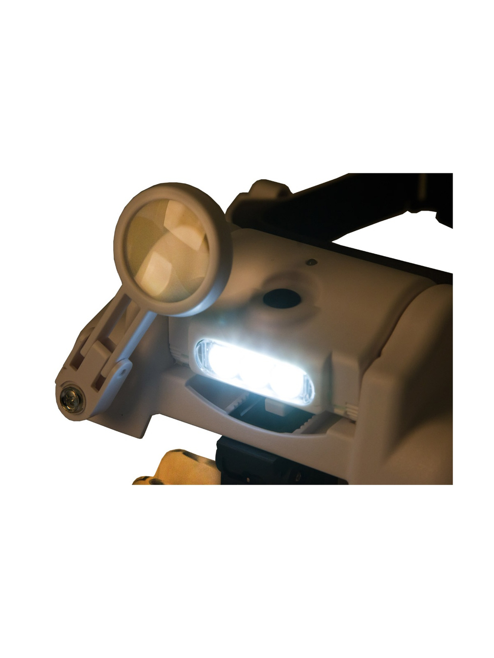 Лупа налобная с аккумулятором Levenhuk Zeno Vizor HR6