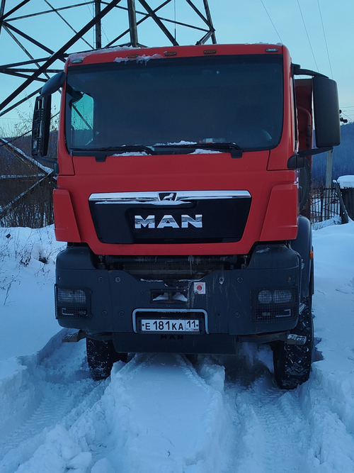 MAN TGS 8x8 Самосвал БЦМ-59 	(Дизельный, 12,4 л, 480 л.с., АТ)